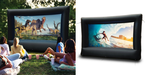 Sam’s Club Is Selling a 10-Foot Inflatable Outdoor Screen So You Can Have Outdoor Movie Parties