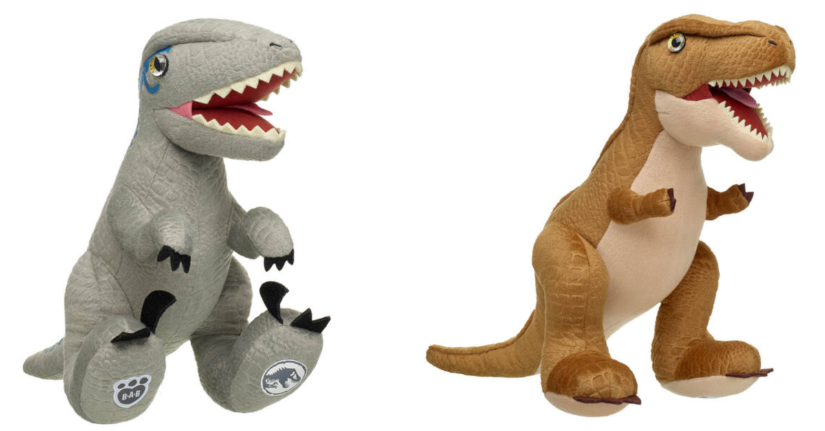 Build-A-Bear Releases New Jurassic World Dinosaurs Including Blue’s Baby