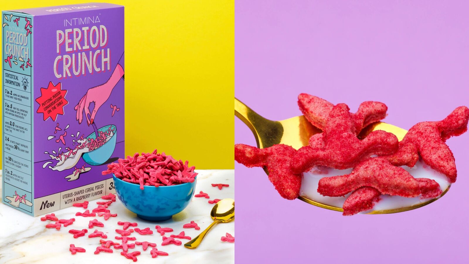 ‘Period Cruch’ Cereal Exists and I Can’t Think of Anything Less Appetizing