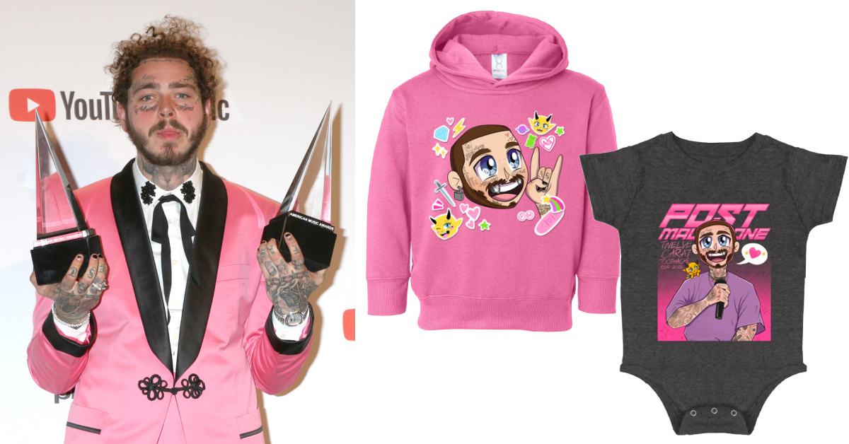 Post Malone Just Launched His Own Kids Clothing Line and It’s Perfect for Your Little Rockstar