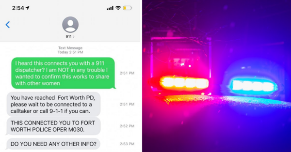 Did You Know You Can Text 9-1-1 to Be Connected With the Police If You’re Ever In A Situation Where Can’t Call?