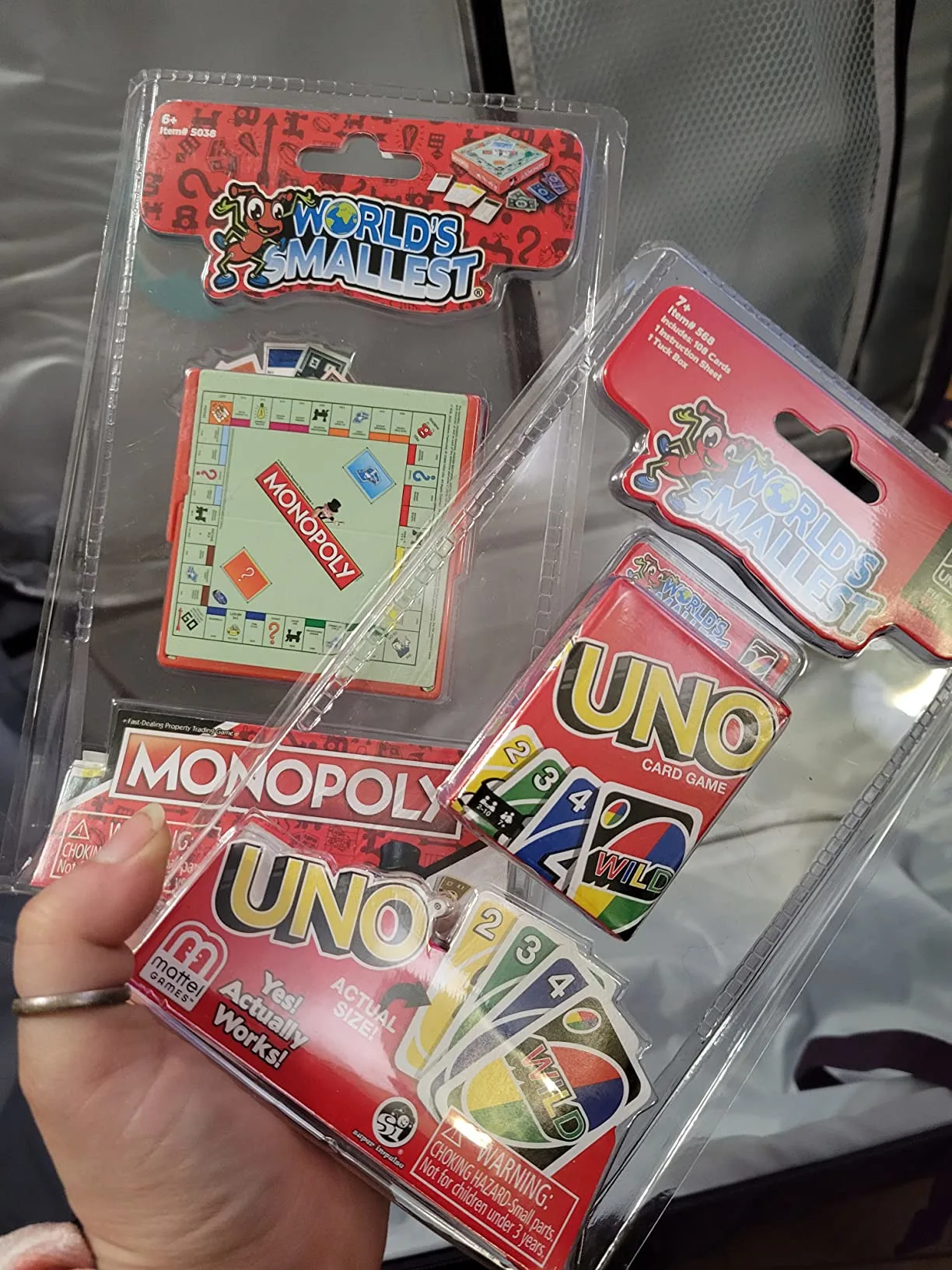 You Can Get A Miniature Uno Card Game That's Small Enough To Fit