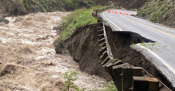 Yellowstone National Park is Closed Due To Dangerous Flooding And Some Locals Are Trapped