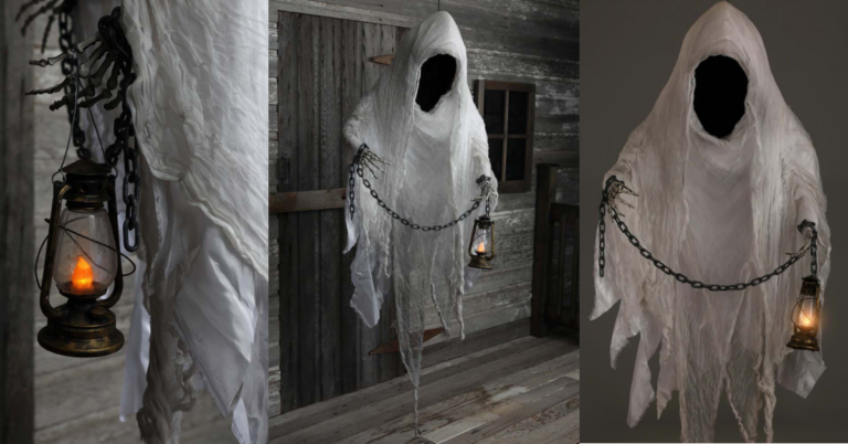 This Hanging Faceless Ghost Is Sure To Spook Your Neighbors This Halloween