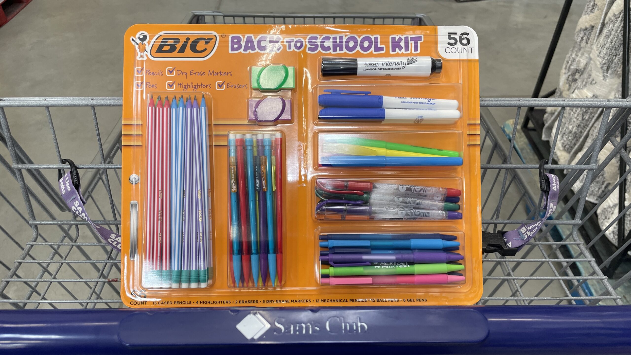 Sam’s Club is Selling A BIC Back to School Kit for Under $7
