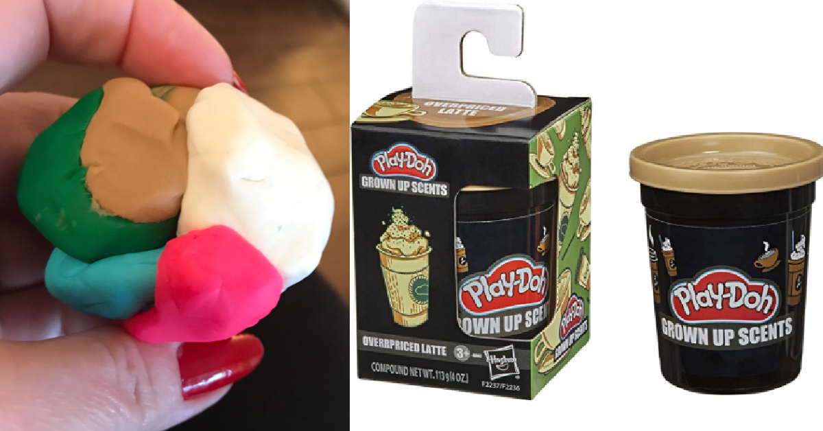You Can Get Adult Scented Play-Doh and I Call Dibs on The Overpriced Latte One
