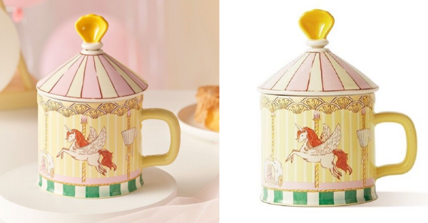 This Starbucks Carousel Mug Will Remind You of Every Carnival You Went to As a Kid
