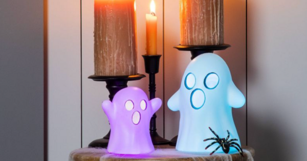 Target is Selling $10 Color Changing Ghost Lights and They Are Hauntingly Cute