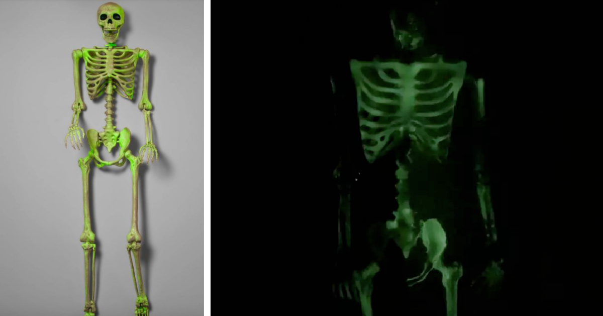 Target is Selling A $40 Glow-In-The-Dark Skeleton To Start Your Halloween Season Off Right