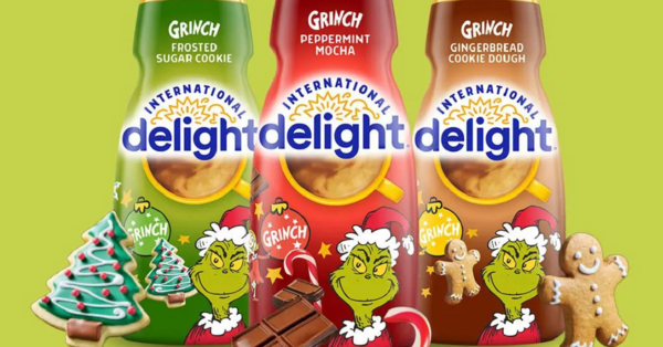 International Delight Grinch-Themed Coffee Creamers Are Back and You’re Heart Will Grow Three Sizes with Every Sip