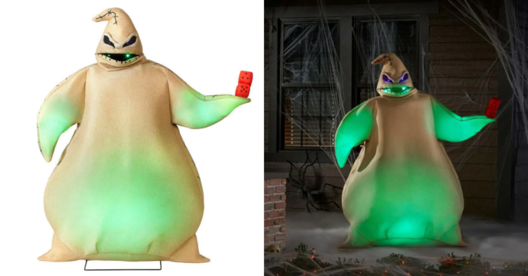 You Can Get a Life-Sized Animatronic Oogie Boogie That Glows Green and I Can’t Believe My Eyes