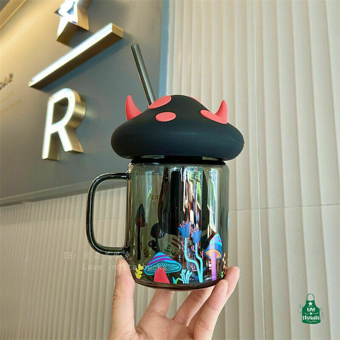 Starbucks Has A New Halloween Mushroom Shaped Mug That'll Steep Your