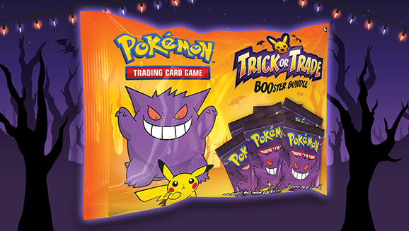 Pokemon is Releasing A BOOster Bundle of Pokemon Cards You Can Give to Trick-or-Treaters for Halloween