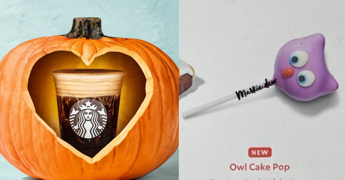 The Starbucks Fall Menu Is Coming Including A New Owl Cake Pop