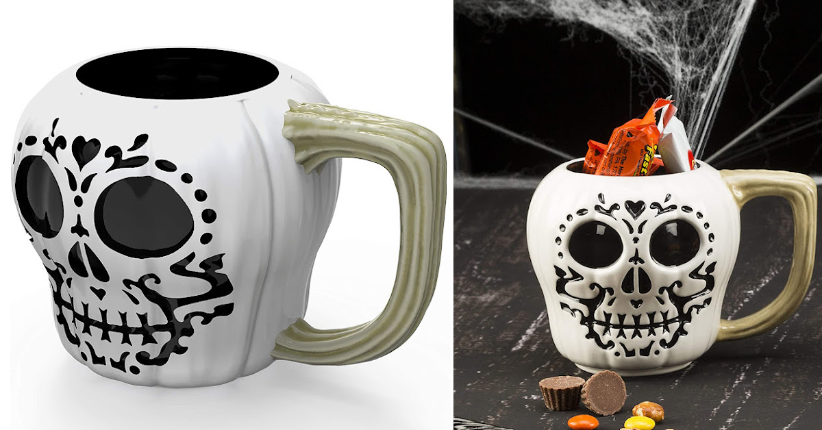 You Can Get The Cutest Sugar Skull Mug Just In Time For Halloween