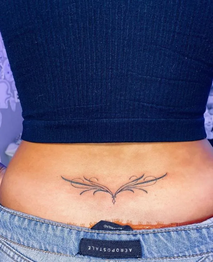Lower Back Tattoos  Ideas and Celebrity Examples