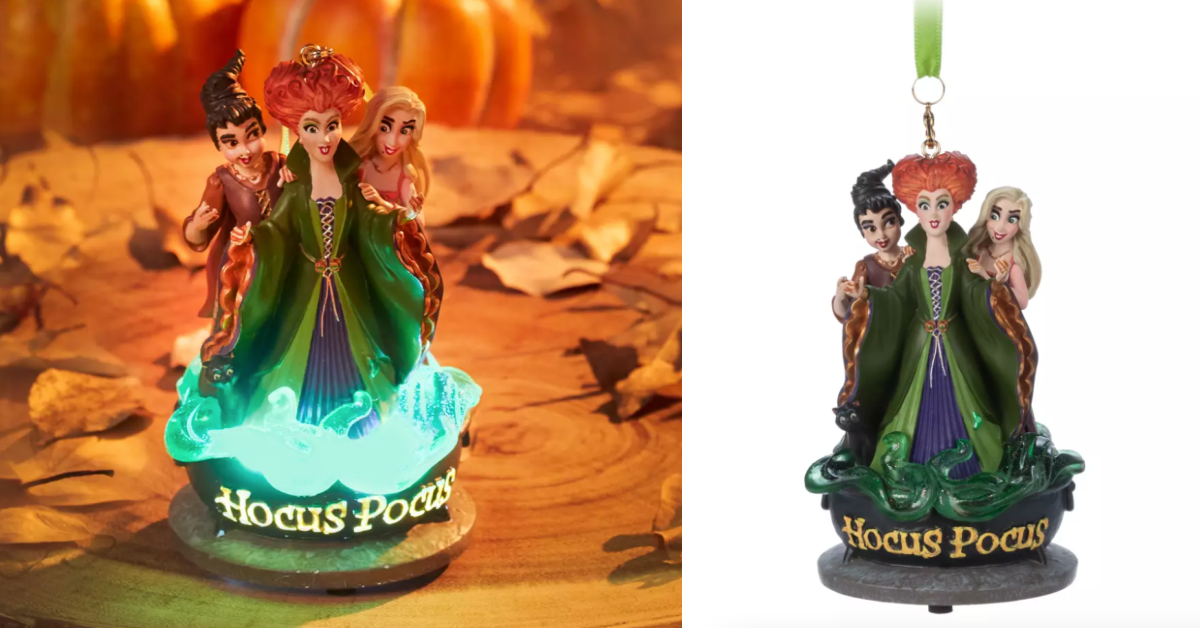 Disney is Selling A ‘Hocus Pocus’ Ornament That Lights Up And Plays Creepy Sounds