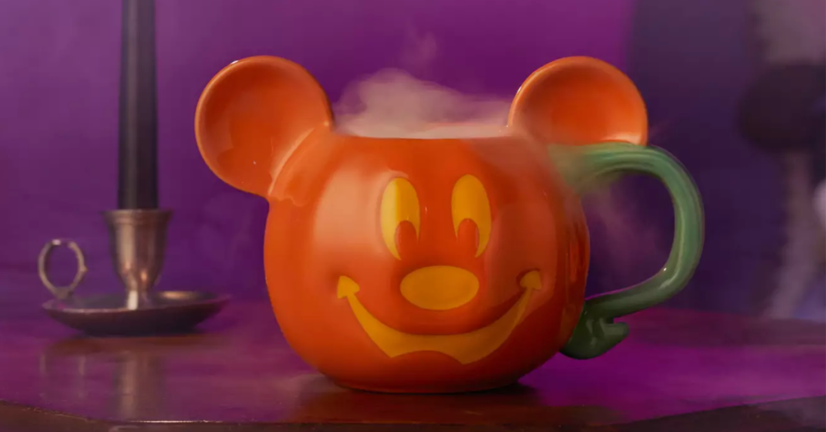 Disney is Selling A Mickey Mouse Pumpkin Mug That Will Give You All The