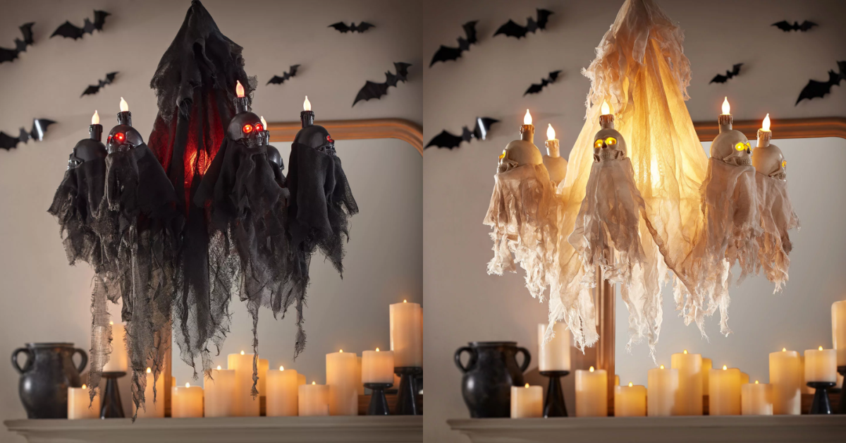 Sam’s Club is Selling A Pre-Lit Halloween Chandelier That Is Creepy Cool
