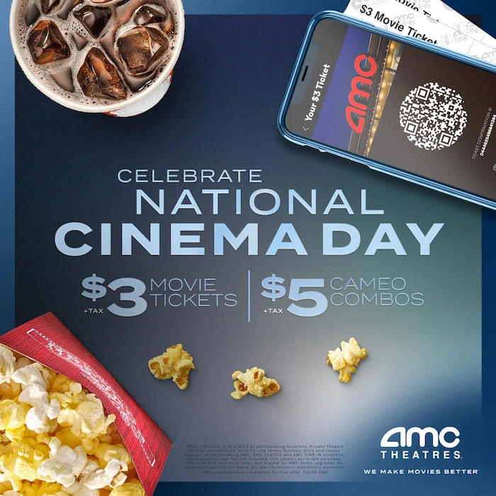 Movie goers got to enjoy discounted tickets Saturday in observance of Cinema  Day