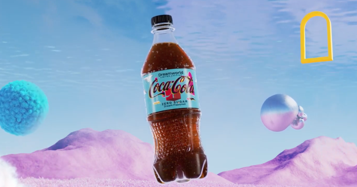 Coca-Cola Says New Dreamworld Flavor Explores What A Dream Tastes Like