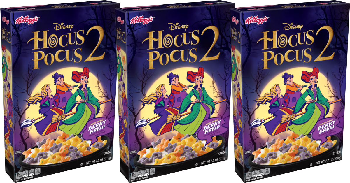 Kellogg’s Brewed Up A Spellbinding ‘Hocus Pocus 2’ Cereal For Another Glorious Morning