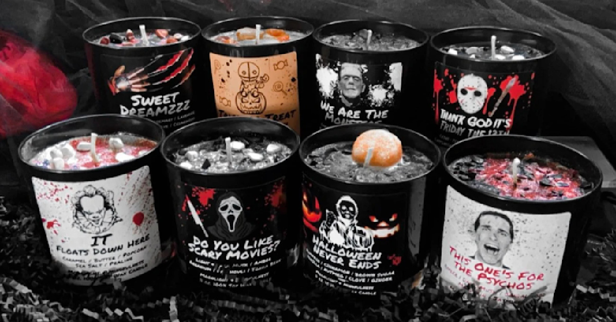 These Halloween Horror Candles Are Spooky Cool and I Need Them All