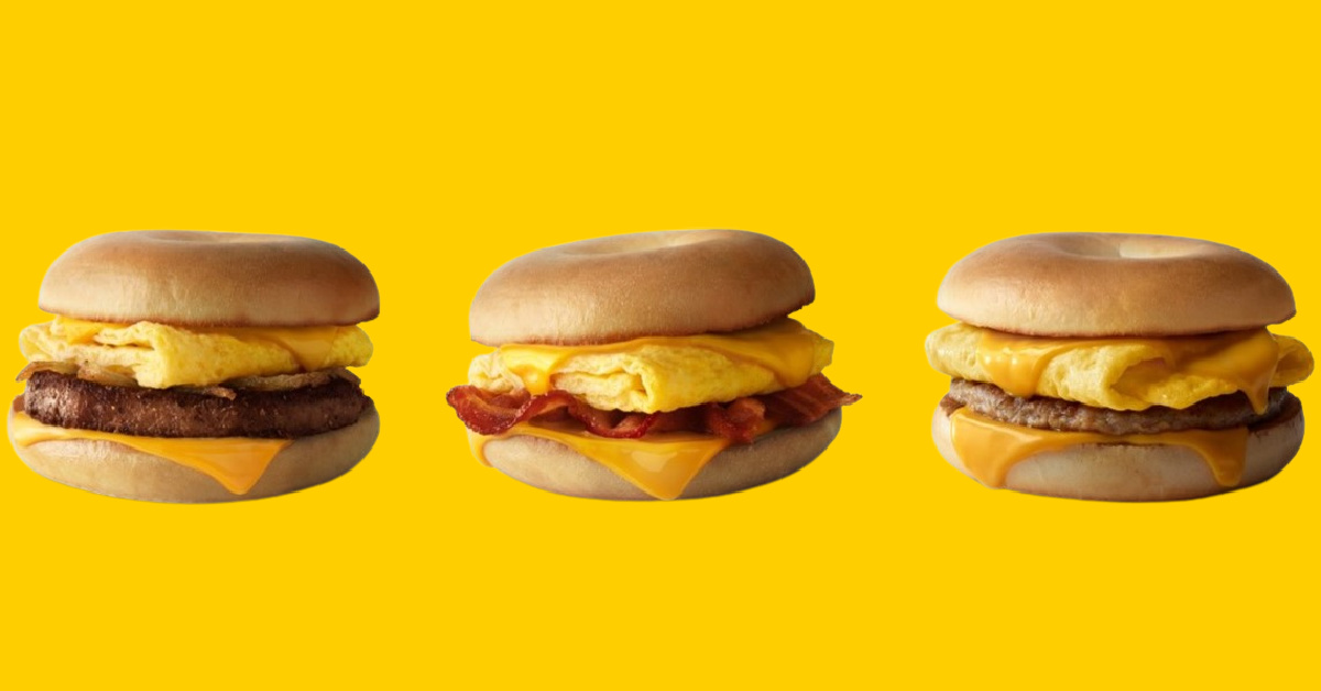 This Is Not A Drill, McDonald’s Breakfast Bagels Are Back