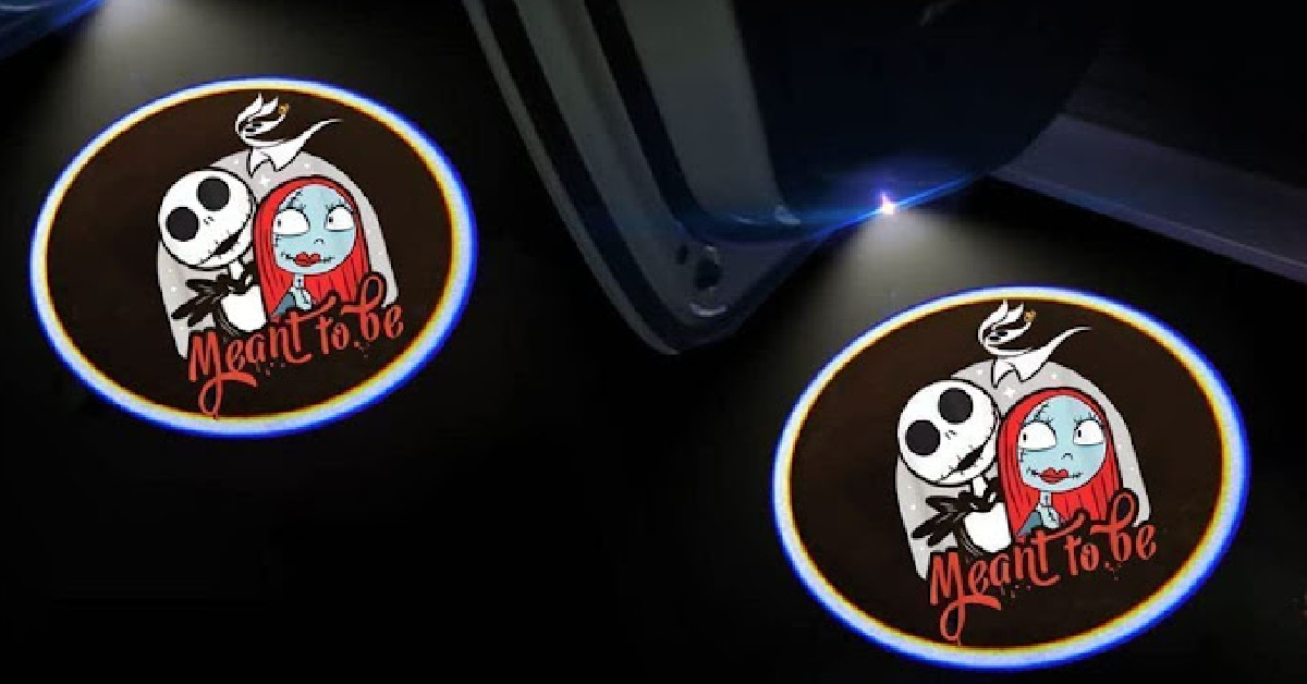 These Nightmare Before Christmas Car Door Lights Are Simply Meant to Be