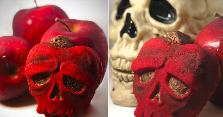 These Poison Apple Bath Bombs Are The Perfect Way To Relax This Halloween Season