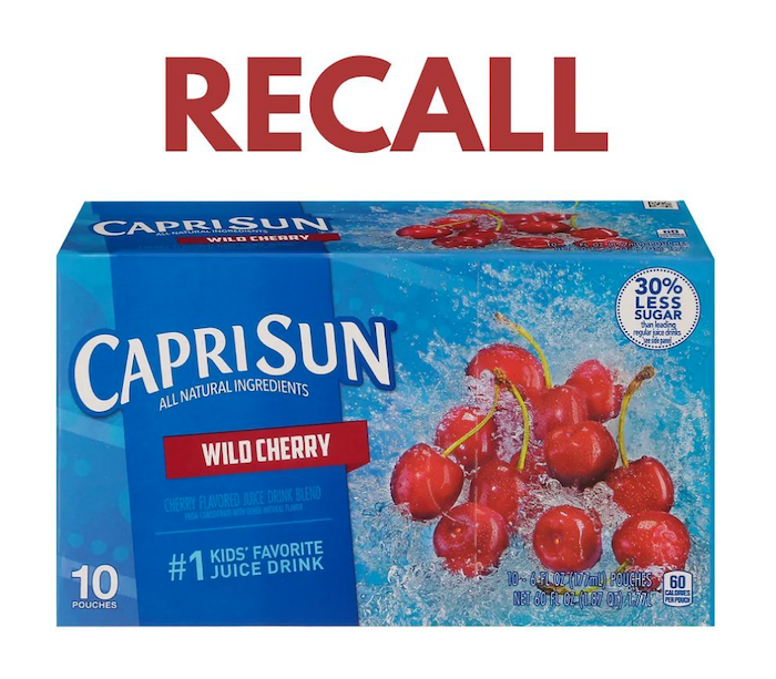 There Is A Huge Recall On Capri Sun Juice Pouches Here S What You Need To Know