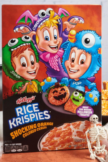 Kellogg's Rice Krispies Cereal Just Released a Shocking Orange Colored ...