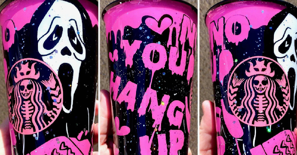 This ‘Scream’ Cold Tumbler Is Going To Be Your Go To Cup This Halloween