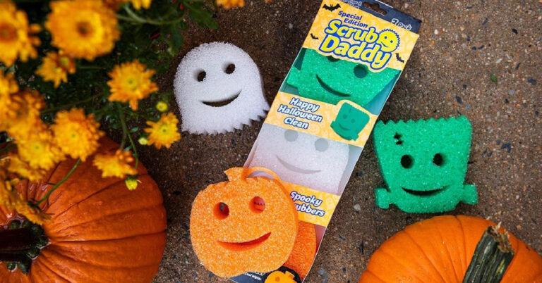 Scrub Daddy Has Halloween Sponges That Will Make Each Dish ‘Spooky’ Clean