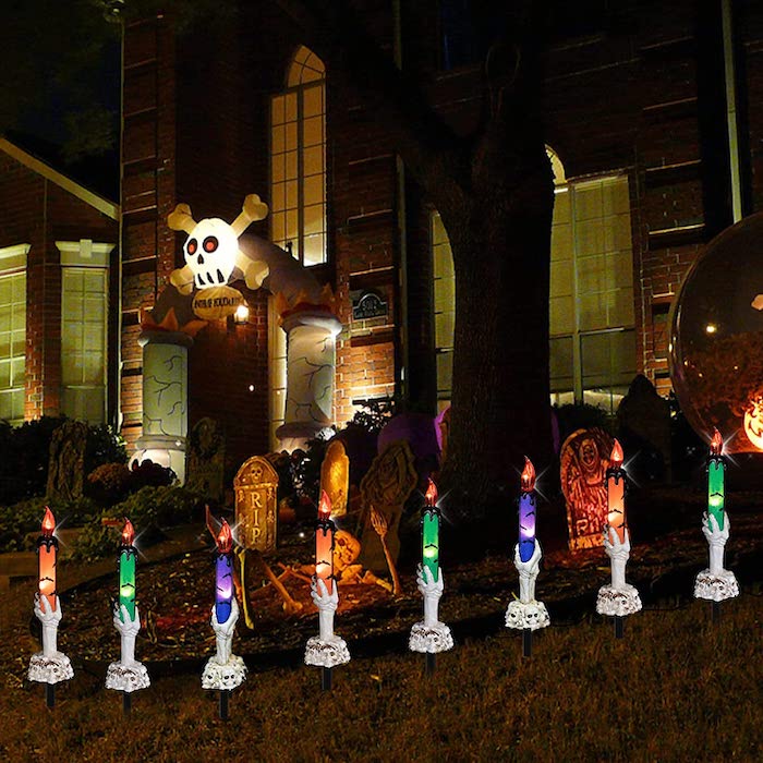 These Skeleton Hand Pathway Lights Are The Perfect Addition to Your ...
