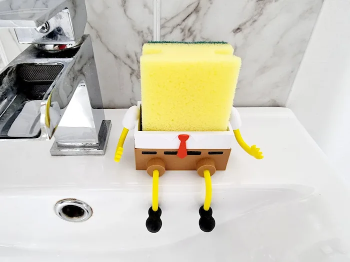 You Can Get A Spongebob Soap And Sponge Holder Set And My Life is Complete