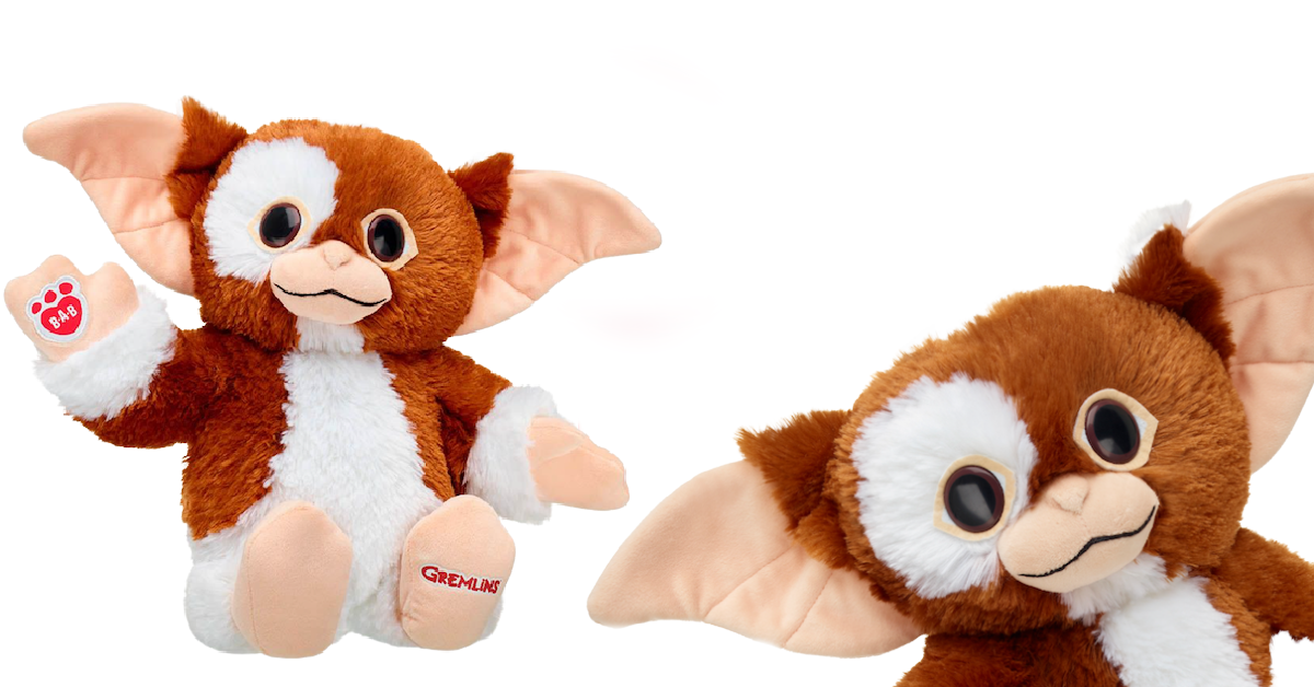 Build-A-Bear Released A Gizmo Bear But Make Sure You Don’t Get It Wet