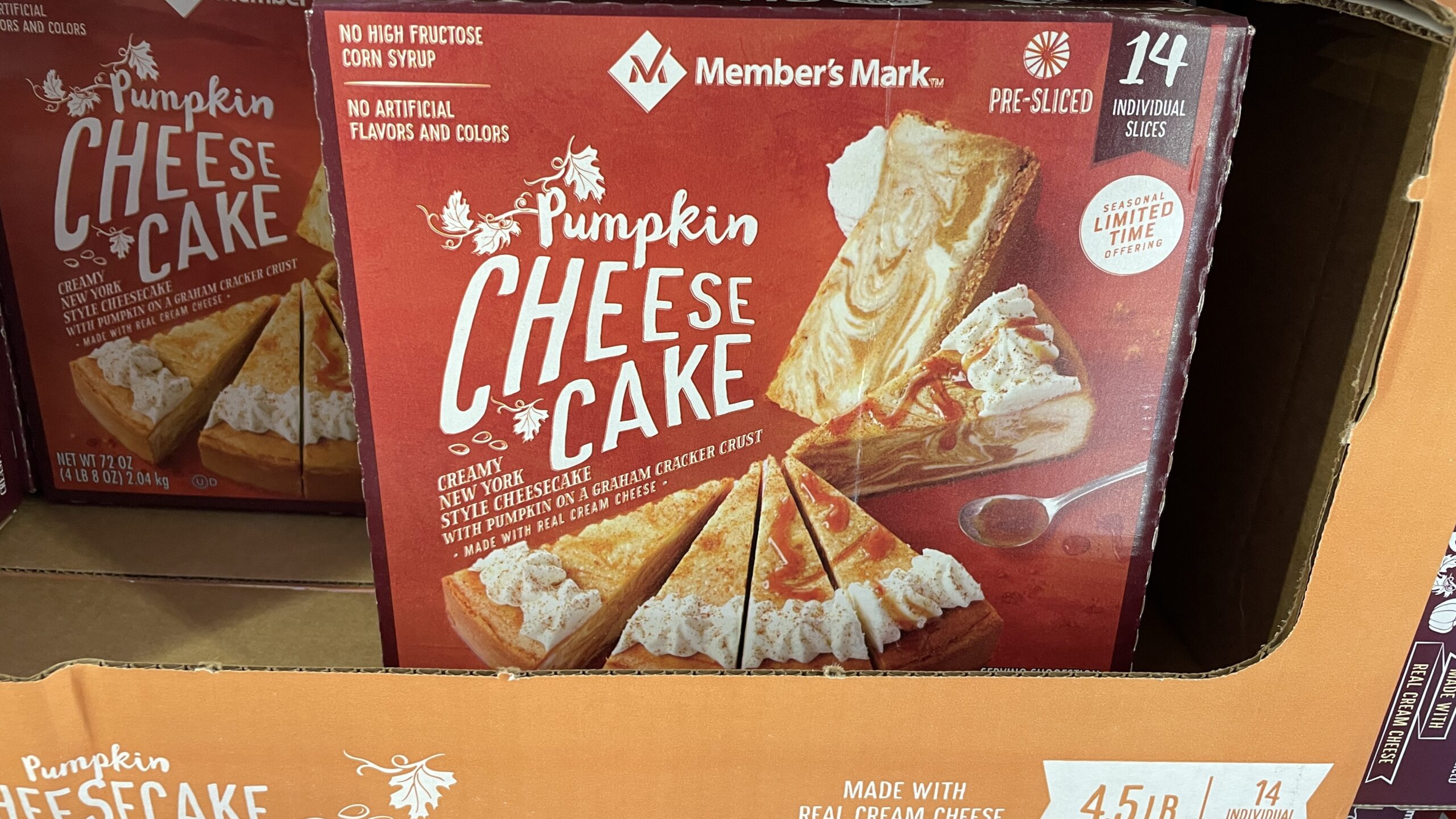 Sam's Club is Selling Pumpkin Cheesecake So You Can Get Your Fall Dessert  Fix