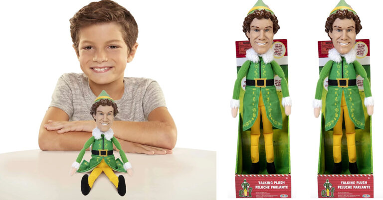 You Can Get A Talking Buddy The Elf Plush and Son of a Nutcracker, I Need It