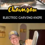 This Electric Chainsaw Carving Knife Will Take Your Thanksgiving Dinner To  The Next Level