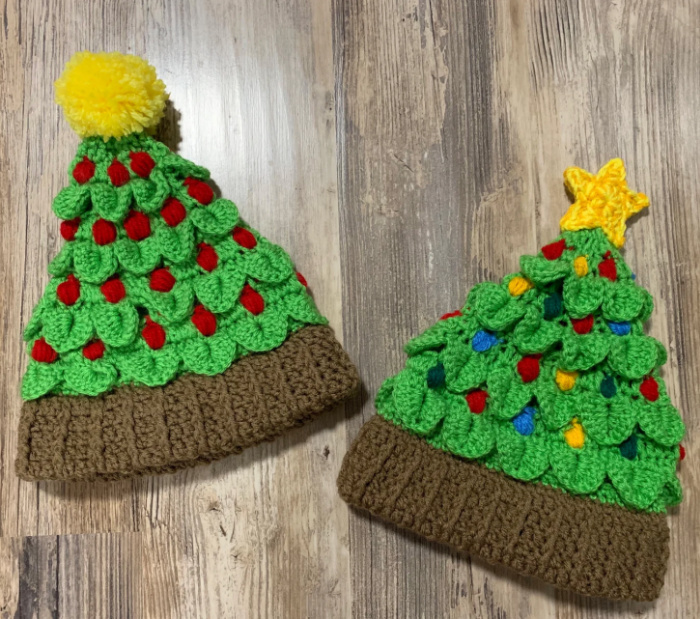 You Can Get A Christmas Tree Beanie And It's Sure To Put You In The Christmas Spirit