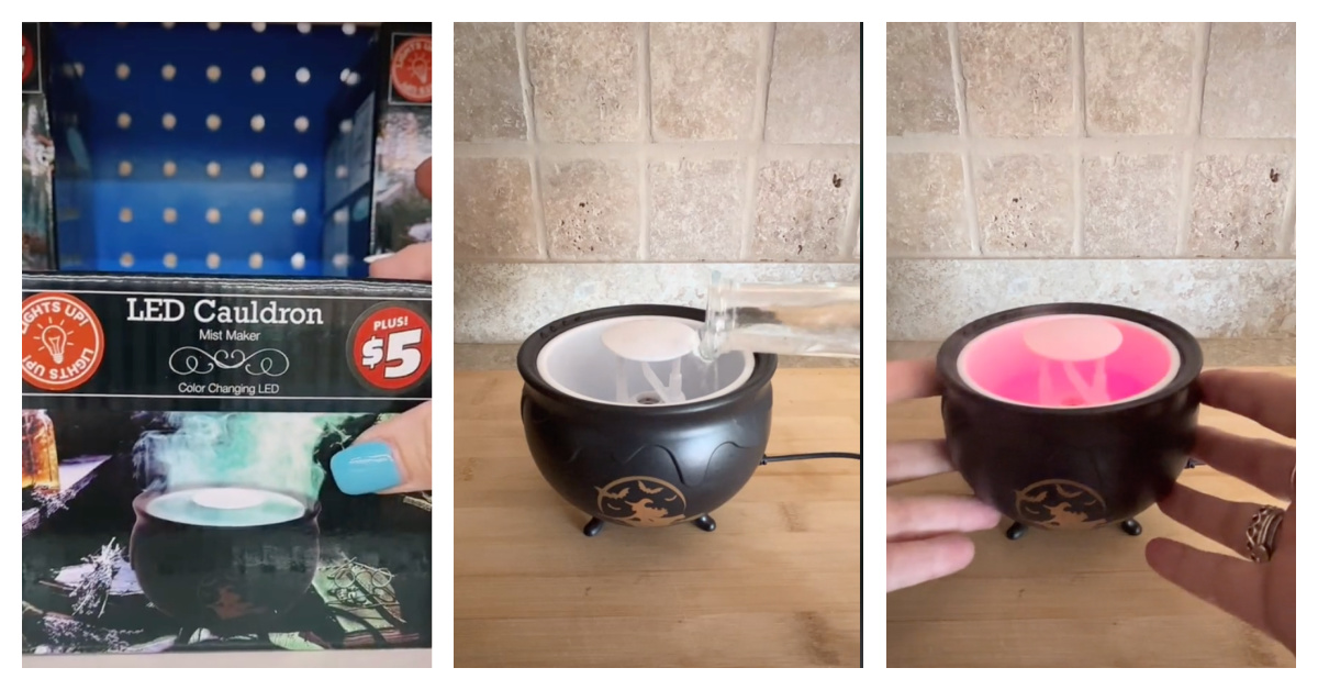 Dollar Tree is Selling A Color Changing Cauldron and I’m On My Way