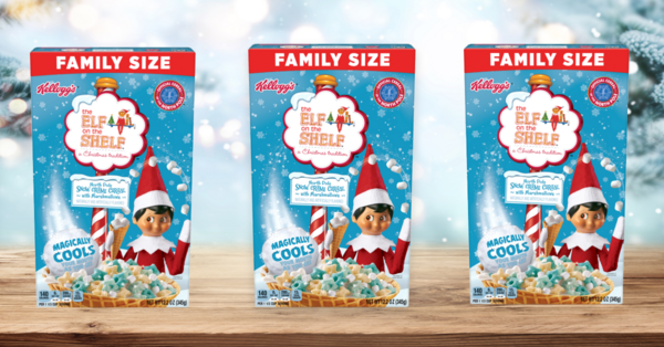 Kellogg’s New Elf On The Shelf North Pole Snow Creme Cereal Cools Your Mouth As You Eat It