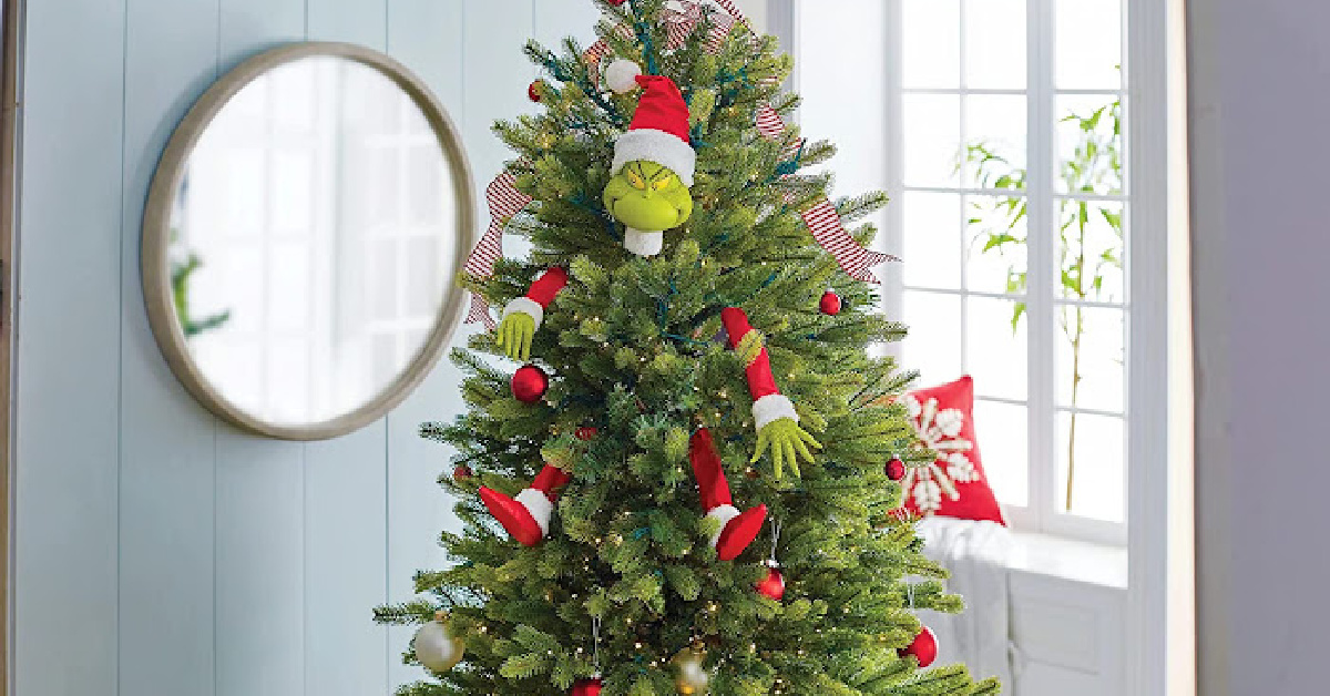 Amazon Is Selling A Grinch You Can Attach To Your Christmas Tree During The Holidays