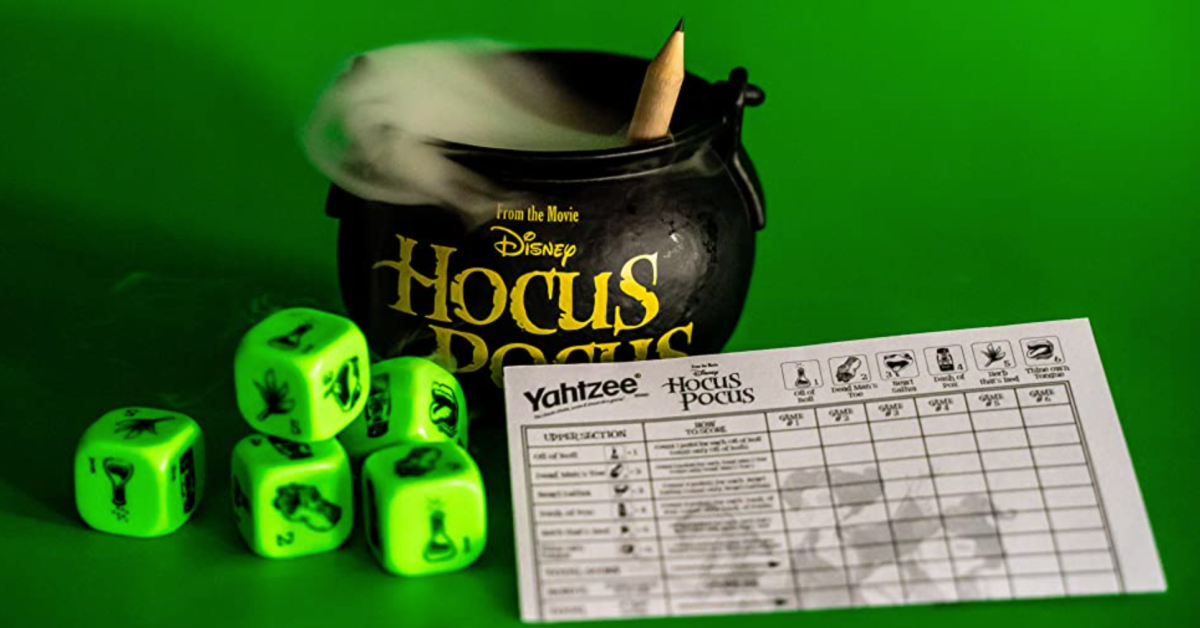 Gather ‘Round Sisters, You Can Get A ‘Hocus Pocus’ Yahtzee Game and It Is Glorious