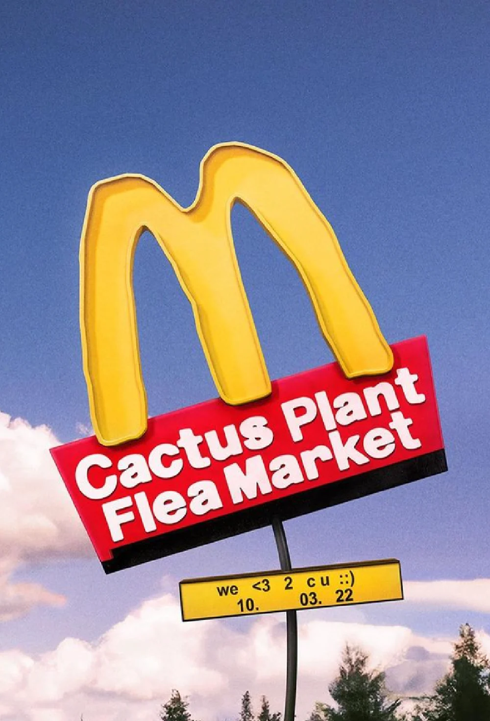 McDonald's Happy Meal for adults with Cactus Plant Flea Market