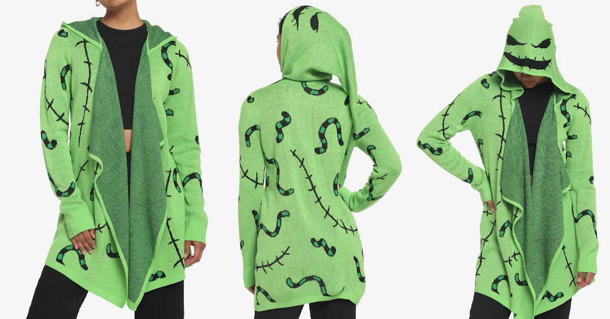 You Can Get This Wicked Cool Oogie Boogie Cardigan And I Can’t Believe My Eyes