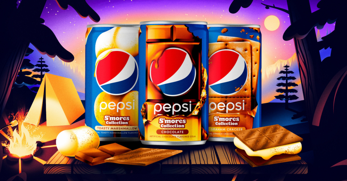 Pepsi Introduces a S’mores Flavored Soda to Celebrate the Official End of Summer