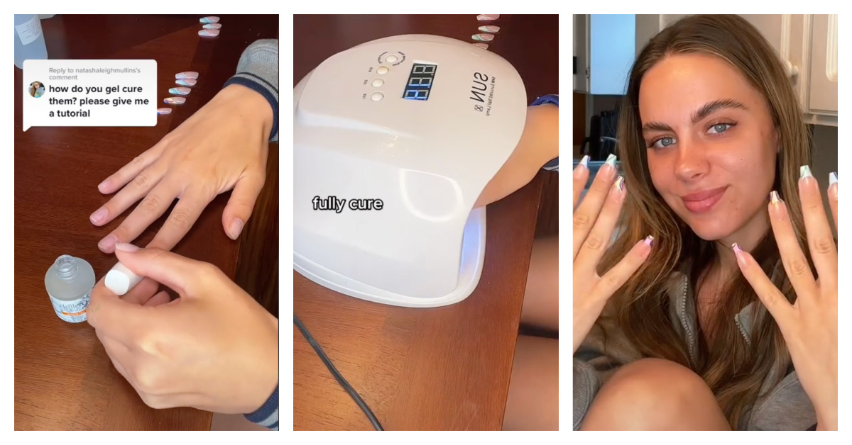 This Nail Hack Makes Press On Nails Stay on For Weeks and It’s Pure Genius