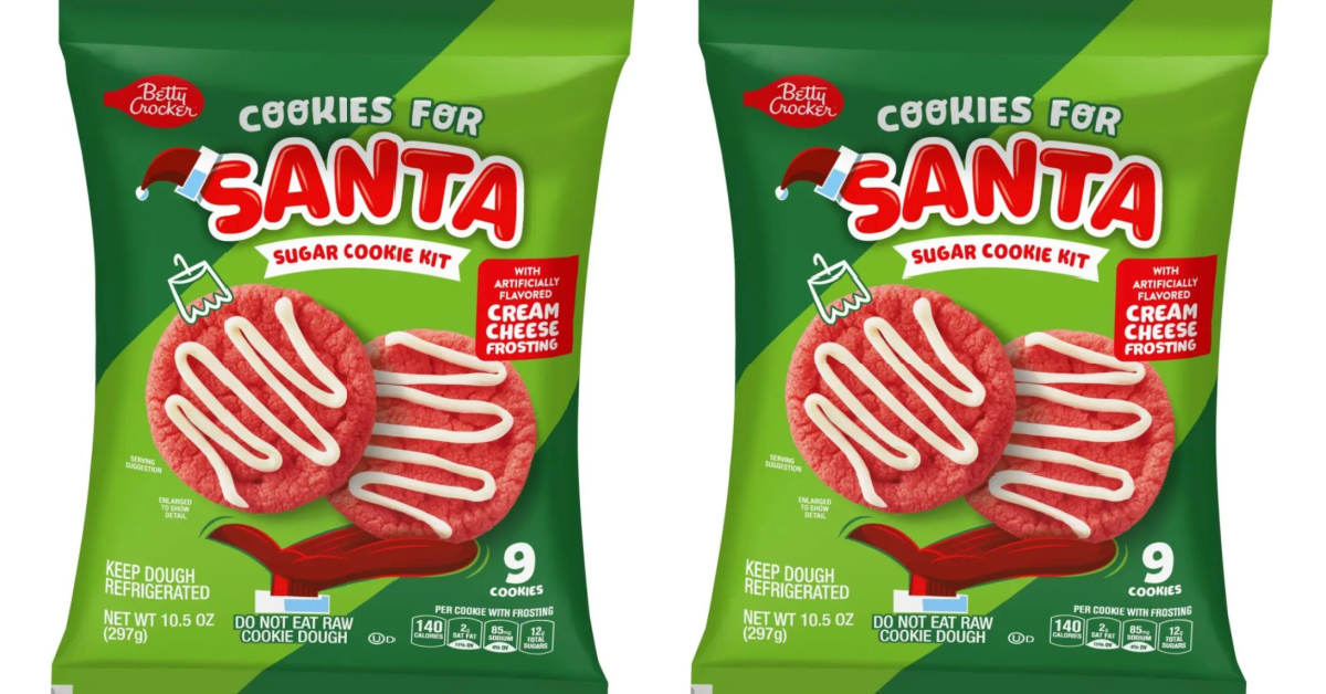 Betty Crocker Just Released A Cookies for Santa Sugar Cookie Kit Just in Time for The Holidays